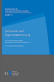 Cover von Solidarität und Eigenverantwortung