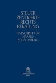 Cover von Steuerzentrierte Rechtsberatung