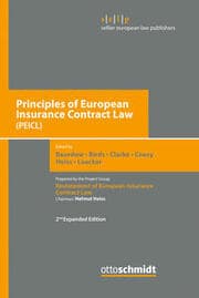 Cover von Principles of European Insurance Contract Law