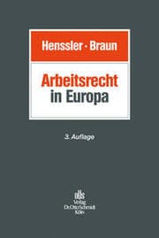 Cover von Arbeitsrecht in Europa