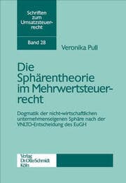 Cover von Sphärentheorie im Mehrwertsteuerrecht
