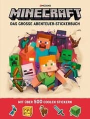 Cover von Minecraft: Das große Abenteuer-Stickerbuch