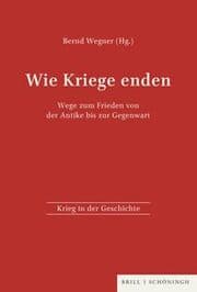 Cover von Wie Kriege enden