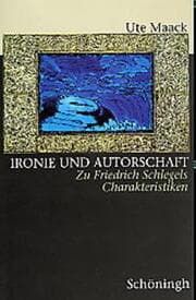 Cover von Ironie und Autorschaft