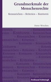 Cover von Grundmerkmale der Menschenrechte