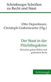 Cover von Der Staat in der Flüchtlingskrise