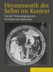 Cover von Hermeneutik des Selbst im Kontext