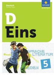 Cover von D Eins - Sprache, Literatur, Medien: Deutsch Gymnasium Bayern