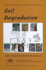 Cover von Soil Degradation