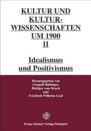 Cover von Kultur- und Kulturwissenschaften um 1900, Band II