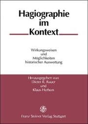 Cover von Hagiographie im Kontext