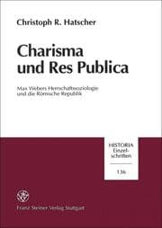 Cover von Charisma und Res Publica