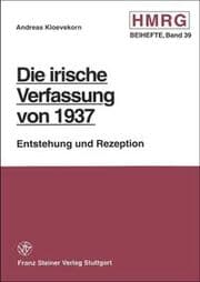 Cover von Die irische Verfassung von 1937