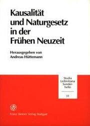 Cover von Kausalität und Naturgesetz in der Frühen Neuzeit