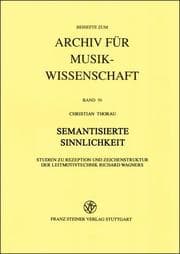 Cover von Semantisierte Sinnlichkeit