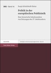 Cover von Politik in der europäischen Publizistik