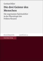 Cover von Die drei Geister des Menschen