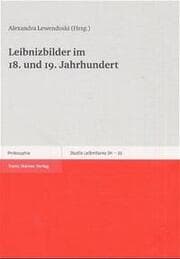 Cover von Leibnizbilder im 18. und 19. Jahrhundert