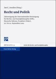 Cover von Recht und Politik