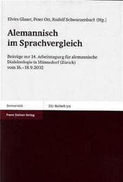 Cover von Alemannisch im Sprachvergleich