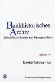 Cover von Bankenlobbyismus