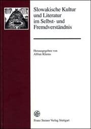Cover von Slowakische Kultur und Literatur im Selbst- und Fremdverständnis