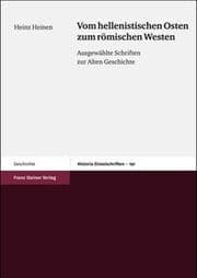 Cover von Vom hellenistischen Osten zum römischen Westen
