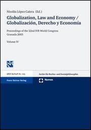 Cover von Globalization, Law and Economy / Globalización, Derecho y Economía