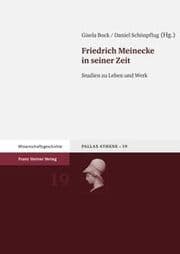 Cover von Friedrich Meinecke in seiner Zeit