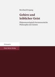 Cover von Gehirn und leiblicher Geist