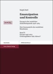 Cover von Emanzipation und Kontrolle