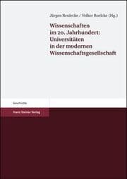Cover von Wissenschaften im 20. Jahrhundert