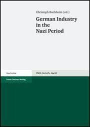 Cover von German Industry in the Nazi Period
