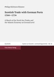 Cover von Scottish Trade with German Ports 1700-1770