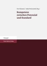 Cover von Kompetenz zwischen Potenzial und Standard