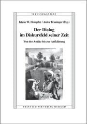 Cover von Der Dialog im Diskursfeld seiner Zeit