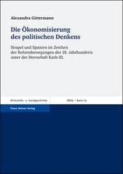 Cover von Die Ökonomisierung des politischen Denkens