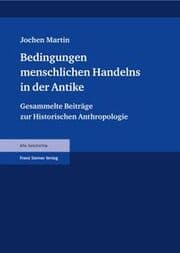 Cover von Bedingungen menschlichen Handelns in der Antike