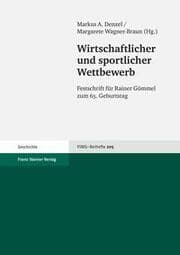 Cover von Wirtschaftlicher und sportlicher Wettbewerb