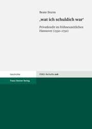 Cover von 'wat ich schuldich war'
