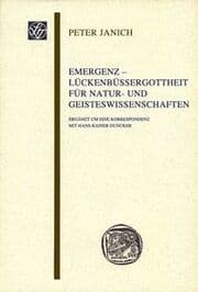 Cover von Emergenz - Lückenbüßergottheit für Natur- und Geisteswissenschaften