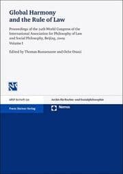 Cover von Global Harmony and the Rule of Law
