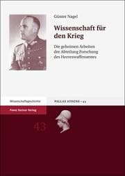 Cover von Wissenschaft für den Krieg