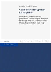 Cover von Gescheiterte Integration im Vergleich