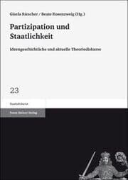 Cover von Partizipation und Staatlichkeit