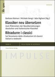 Cover von Klassiker neu übersetzen / Ritradurre i classici