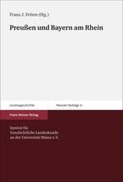 Cover von Preußen und Bayern am Rhein