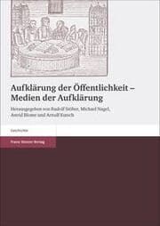 Cover von Aufklärung der Öffentlichkeit - Medien der Aufklärung