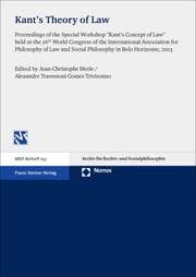 Cover von Kant's Theory of Law