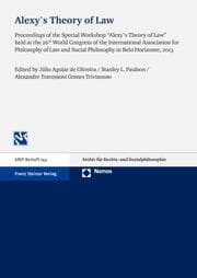 Cover von Alexy's Theory of Law